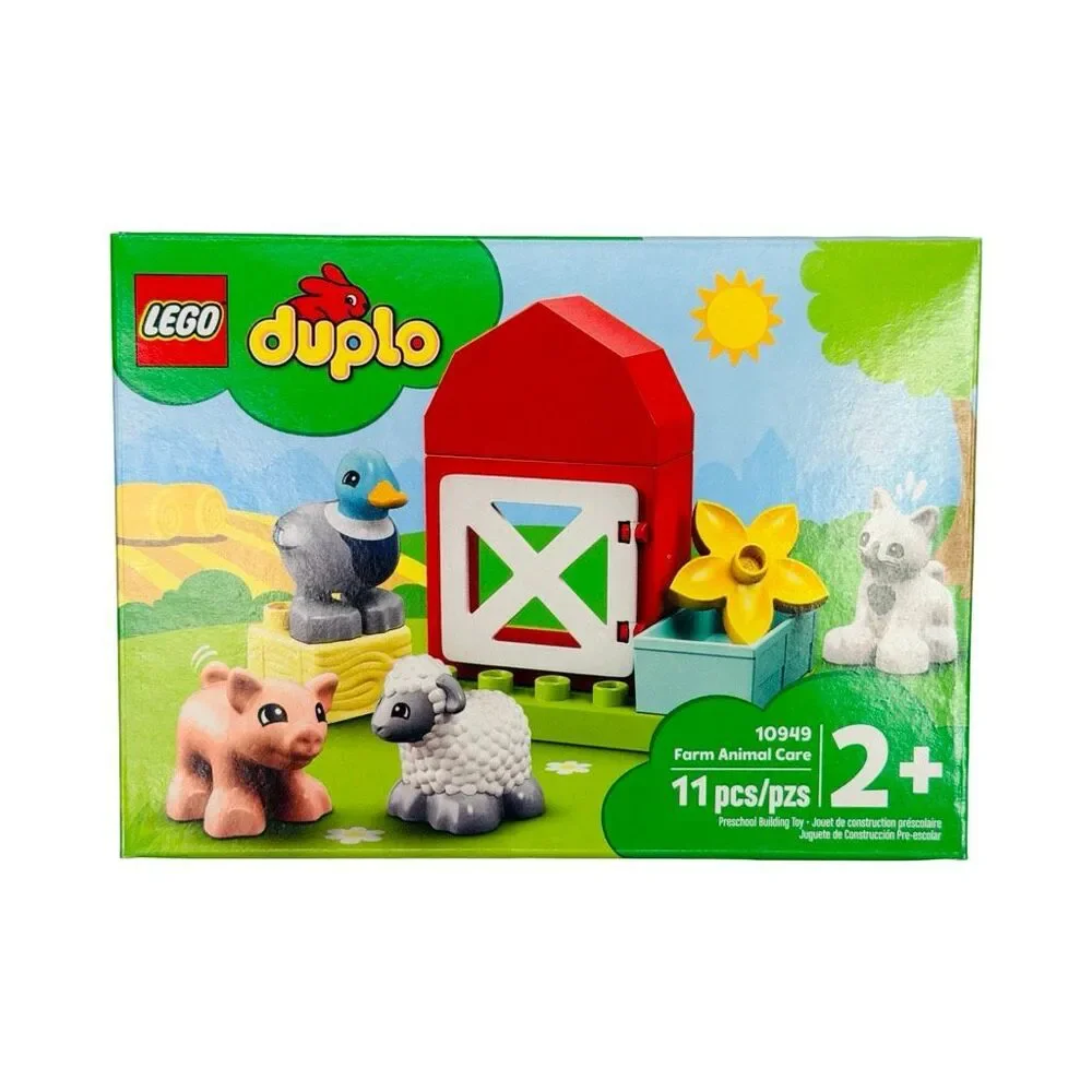 LEGO Duplo #10949 Farm Animal Care - 11 Pieces - Age 2+ - RETIRED